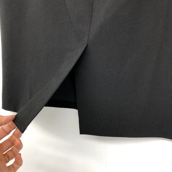 Calvin Klein Black Gold buttoned Knee Length Pencil Skirt size 12 - Picture 11 of 14